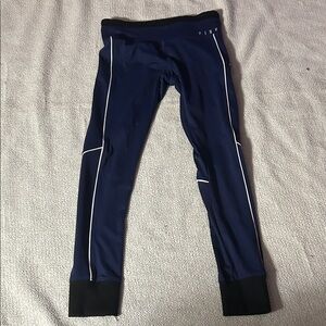 PINK Victoria's Secret Navy and Black Leggings